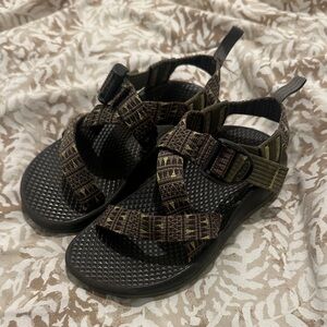 Chaco Kids Sandals - Black and Olive